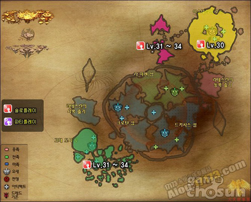 永恒之塔深渊怪物分布图—上层