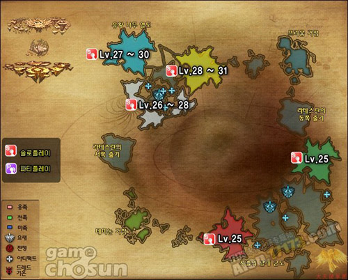 永恒之塔深渊怪物分布图—上层